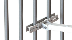 Năng lượng mặt trời balcone căn hộ dễ dàng màu đen móc ban công Wall Mount Bracket năng lượng mặt trời Đức - Product Image 5