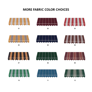 Toldo Retráctil de Aleación de Aluminio de Alta Calidad <span class=keywords><strong>para</strong></span> Patio, Cubierta Impermeable <span class=keywords><strong>para</strong></span> <span class=keywords><strong>Sombra</strong></span> en Exteriores - Product Image 5