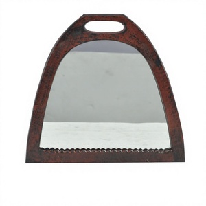 กระจกโต๊ะเครื่องแป้งโลหะสไตล์ยุโรป - Product Image 1