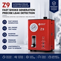 Máquina de Humo Profesional Z9 con Salida de Humo Ajustable, Detector de Fugas, Tamaño Compacto, DC12V, Parada Automática, Equipo de Diagnóstico para Tuberías de Vehículos