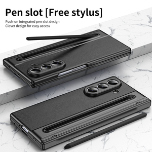 Vente en gros de coques de téléphone pliables de nouvelle conception, très vendues, pour <span class=keywords><strong>Samsung</strong></span> Galaxy Z <span class=keywords><strong>Fold</strong></span> <span class=keywords><strong>3</strong></span> 4 5 6 7 avec protection d'écran - Product Image 4