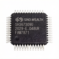 SH367309U TQFP48 Chip Penyeimbang Baterai SH367309U 048UR SH367309 Manajemen Perlindungan BMS Baterai Lithium Kendaraan Listrik