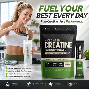 Créatine monohydrate micronisée en gros, poudre de créatine pure pour l'entraînement de haute intensité, l'endurance et la récupération musculaire - Product Image 3