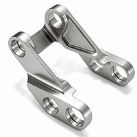 Soporte Adaptador de Caliper de Freno de Aluminio Mecanizado por CNC Personalizado Sin Pedido Mínimo para Kit de Conversión de Freno de Disco MTB