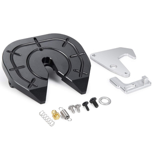 AMBITION Plaque de montage robuste en acier au carbone <span class=keywords><strong>pour</strong></span> attelage de <span class=keywords><strong>remorque</strong></span>, Accessoires et pièces de <span class=keywords><strong>remorque</strong></span> - Product Image 3