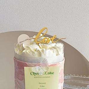 ที่เสียบเค้กอะคริลิค รูปน้ำผึ้งและความหวาน สำหรับตกแต่งวันวาเลนไทน์ งานแต่งงาน ของตกแต่งโต๊ะปาร์ตี้ - Product Image 2