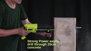 220V DIY 20/24/26mm SDS Rotary <b>Hammer</b> Drill Set Kit Brushless Motor Portable 22.9ft-lb Torque Iron 6 Month Warranty 220V Power T - Product Image 2