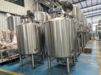 Réservoirs de stockage et de mélange en acier inoxydable de 1000L à 10000L avec pompe et moteur pour cuve sous pression