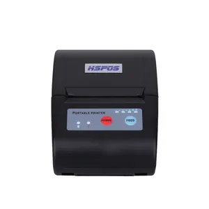 Supermarket Mini Size Blue Tooth Thermal Printer 58Mm For Order System Zebra Printer Coil