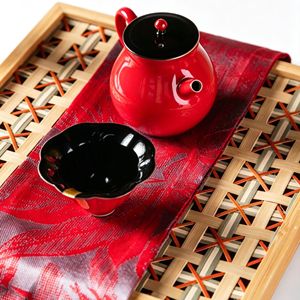 Bamboo Woven Gift Box Rectangle Handmade Custom High End Tea Packaging Souvenir Box Source Factory - Product Image 5