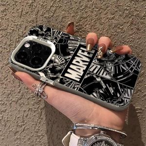Coque de téléphone à motif de personnage de dessin animé Spider-Man, étui de protection pour iPhone 17 16 15 14 Pro Max Plus 13 12 11 Pro Max XR X - Product Image 5