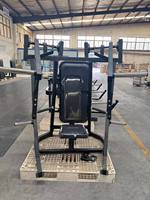 Presse d'établi horizontale latérale ASJ-XM04 OEM presse d'établi iso-latérale chargée de plaque d'équipement de forme physique commerciale de gymnase