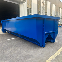 Vente directe - Conteneur à déchets en acier au carbone de 40 yards de bonne qualité pour chantier de construction