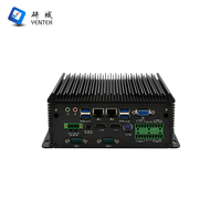 PC Industrial Sin Ventilador J6412, 6 COM, 2 CAN, 4 Entradas y 4 Salidas GPIO, Triple Pantalla, 8 USB, 9-36V, LAN Intel I210AT, Automatización Industrial