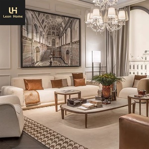 Juego de Sofás de 1, 2 y 3 Plazas a Precio de Mayoreo, Muebles de Sofá Europeos de Lujo y Alta Calidad para Sala de Estar - Product Image 1