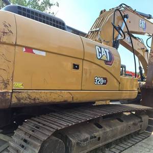 Excavatrice CAT 320GX d'occasion avec peinture d'origine, haute performance, Caterpillar 320GC, pelle médiatineuse, fabriquée en 2021 - Product Image 5
