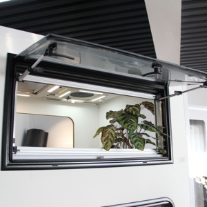 El más vendido <span class=keywords><strong>500</strong></span>*500mm RV23rw Vidrio templado Rv Ventana Caravana Diapositiva Ventana abierta Rv Ventana - Product Image 3