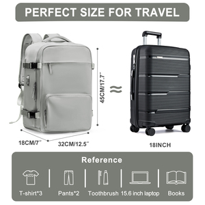 Venta caliente Nylon Mochila al aire libre Puerto de carga USB Logotipo personalizable Cremallera portátil para adolescentes para viajes de la vida diaria - Product Image 2