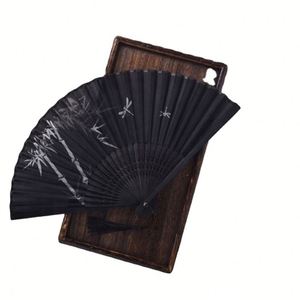 Le dernier éventail pliable en tissu de bambou sur mesure avec dentelle faite à la main - Product Image 6