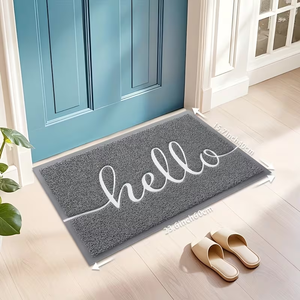 <span class=keywords><strong>Tapis</strong></span> de porte en PVC personnalisé avec dos ferme, logo imprimé, <span class=keywords><strong>tapis</strong></span> de sol extérieur <span class=keywords><strong>pour</strong></span> hôtels, <span class=keywords><strong>tapis</strong></span> <span class=keywords><strong>d</strong></span>'<span class=keywords><strong>entrée</strong></span> en plastique tissé - Product Image 2