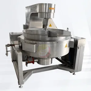 Máquina mezcladora horizontal de olla de calidad más vendida para hacer mermelada