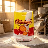 Sac tissé en PP laminé BOPP, qualité alimentaire, matière vierge, protection UV, pour farine de maïs, semences, engrais, aliments pour animaux, usage intensif