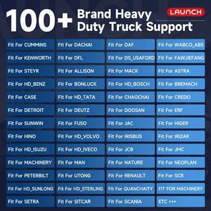 LAUNCH X431 V+HDIII HD3 Scanner de <span class=keywords><strong>Diagnostic</strong></span> pour Véhicules Commerciaux 12V/24V Poids Lourds, Engins Diesel, et Bus - Product Image 4