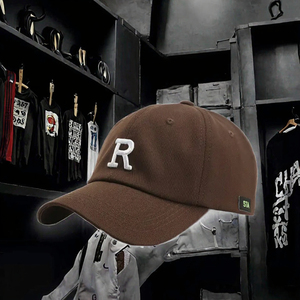 Gorra de Béisbol Deportiva para Mujer, Estilo Urbano, para Primavera/Verano, con Letra R, en Oferta - Product Image 3