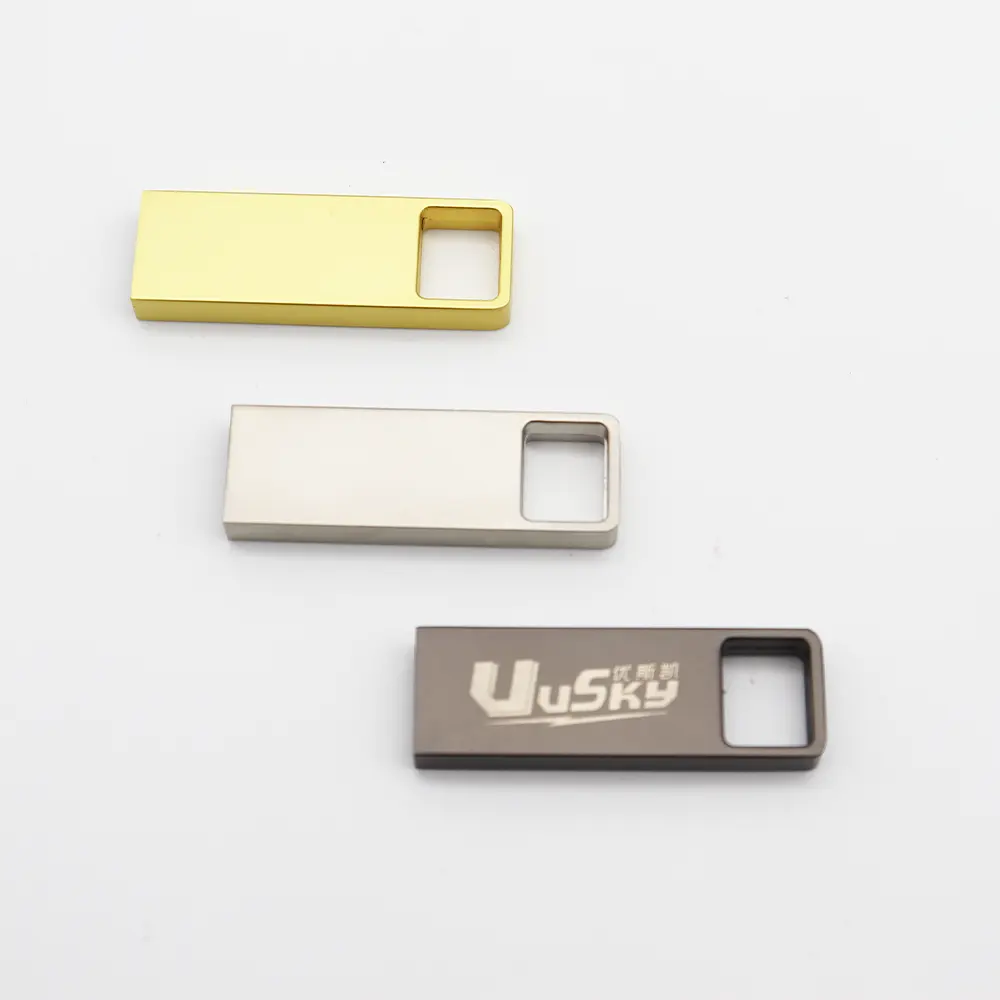 도매 미니 금속 USB 스틱 16GB ~ 128GB Pendrive 플래시 드라이브 2.0/3.0 인터페이스 사용자 정의 로고와 신제품