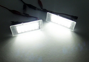 Luci Targa Auto LED Canbus Senza Errori, Nuove Bianche 12V DC, 13502178 1224032 13503359 per Vauxhall Mokka <span class=keywords><strong>Insignia</strong></span> Sports - Product Image 5