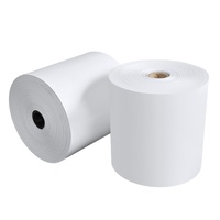 Étiquettes thermiques de qualité supérieure, prix de gros, 80*80 mm, fournisseur d'usine, impression de tickets de caisse pour ATM/POS