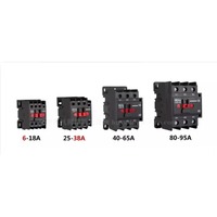 Contacteur AC industriel inverseur HUYU CJX2N-5011N AC220V 50A 1NO1NC, montage sur rail DIN et à vis, en stock