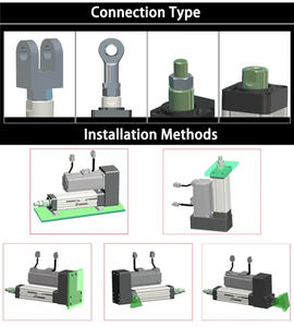 Top Sale Electric Cylinder Servo Linear Actuator High Speed Stainless Steel <b>Mount</b> Digital Cylinder Motor Bearing Gear 400W-3KW - Product Image 5