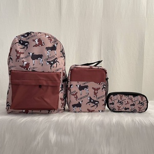 Bolsas de Almuerzo Más Vendidas para Niños Escolares, Bolsa Escolar Impermeable Personalizada, Juego de Estuches de Lápices Impresos, Juego de Mochilas para Niños y Niñas - Product Image 4