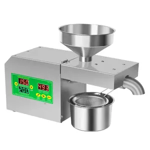 hot sale mini oil press used to peanut sesame soybean for kitchen use