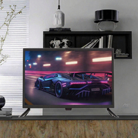 TV LED Pintar 19 Inci, Televisi Android Portabel Kecil, Mendukung WIFI, untuk Rumah, Dapur, Hotel, TV Mini