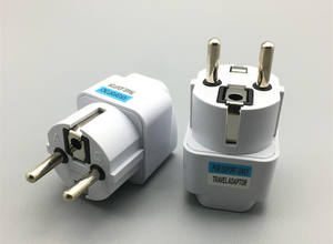 Factory Direct Sale EUROPEAN to UK <b>TRAVEL</b> <b>ADAPTER</b>, 2 to 3 PIN <b>TRAVEL</b> PLUG Fast Shipping with Unbeatable Price - Product Image 3