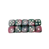 Jeu de Mahjong professionnel en acrylique avec dés et jetons à coins arrondis, indicateur de vent, pour divertissement familial décontracté