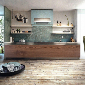 Revêtement de sol LVT PVC écologique auto-adhésif, étanche et résistant à l'usure, à clipser, pour cuisine, hôtel, salle de bain, design 3D, garantie 5 ans - Product Image 3