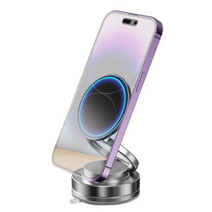 <span class=keywords><strong>Support</strong></span> de téléphone magnétique pliable pour voiture et bureau, fixation par ventouse - Product Image 4