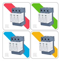 Dispositifs de protection contre les surtensions PBT ignifuges améliorés enfichables DC800V étanches T2 pour boîtier spd
