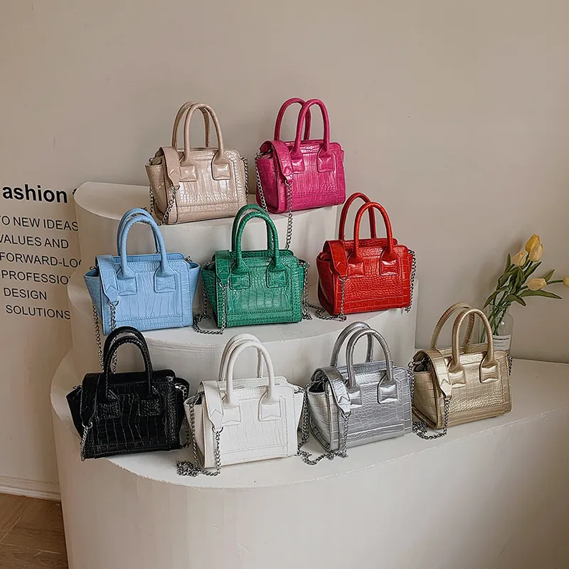 2022 Fashion new fashion leather Luxury Women Mini Vintage Crossbody Pouch women handbag tote bag