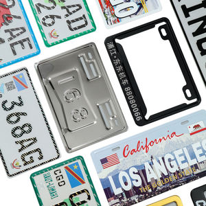 Placa <span class=keywords><strong>de</strong></span> matrícula antigua Retro duradera más nueva, placa <span class=keywords><strong>de</strong></span> coche <span class=keywords><strong>de</strong></span> acero inoxidable impresa UV, placa <span class=keywords><strong>de</strong></span> matrícula personalizada - Product Image 2