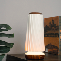 Diffuseur d'arômes électrique sans eau, télécommandé, en plastique, avec éclairage LED, USB, anti-déversement, pour usage domestique