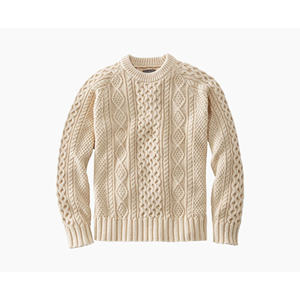 Pull-over d'hiver pour homme en coton 100% à col rond et manches longues, à carreaux, fabriqué par un fabricant de vêtements en maille tendance sur mesure - Product Image 3