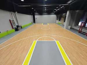 Revêtement <span class=keywords><strong>de</strong></span> sol pour terrain <span class=keywords><strong>de</strong></span> pickleball en bois d'érable et PVC - Écologique, absorption des chocs, antibactérien, antidérapant, installation facile, <span class=keywords><strong>tennis</strong></span> <span class=keywords><strong>de</strong></span> <span class=keywords><strong>table</strong></span> - Product Image 3