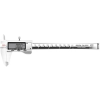 Pied à coulisse numérique chinois 150 mm/6 po, pied à coulisse électronique en acier inoxydable, outil de mesure numérique haute précision avec écran LCD