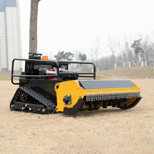 Débroussailleuse forestière diesel télécommandée industrielle tout-terrain pour la coupe de l'herbe sur les pentes montagneuses - Product Image 6