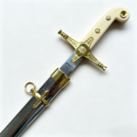 Épée de cérémonie/épée de commandement populaire de 60 cm et 0,5 kg pour officier du Corps des Marines, idéale pour collection ou cosplay