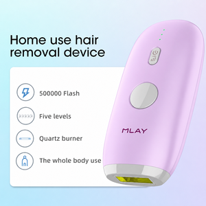 Dispositivo IPL Portatile MLAY per Rimozione Peli, Epilatore Laser Indolore per Viso e Zona Bikini, Uso Domestico - Product Image 2